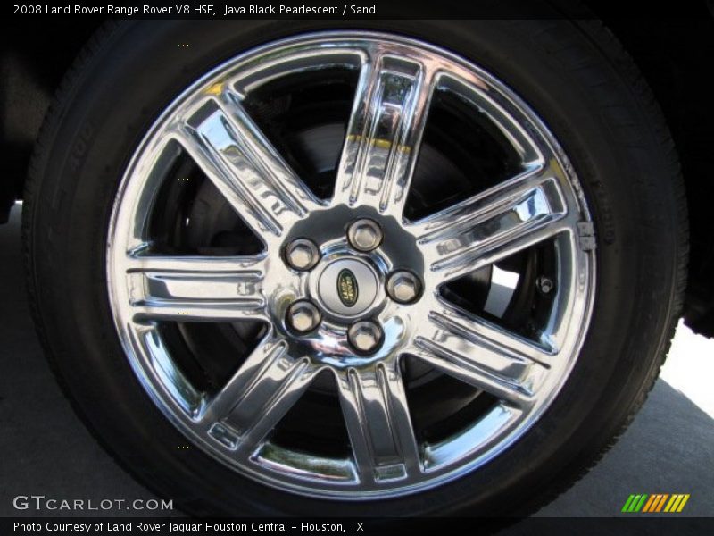 Java Black Pearlescent / Sand 2008 Land Rover Range Rover V8 HSE