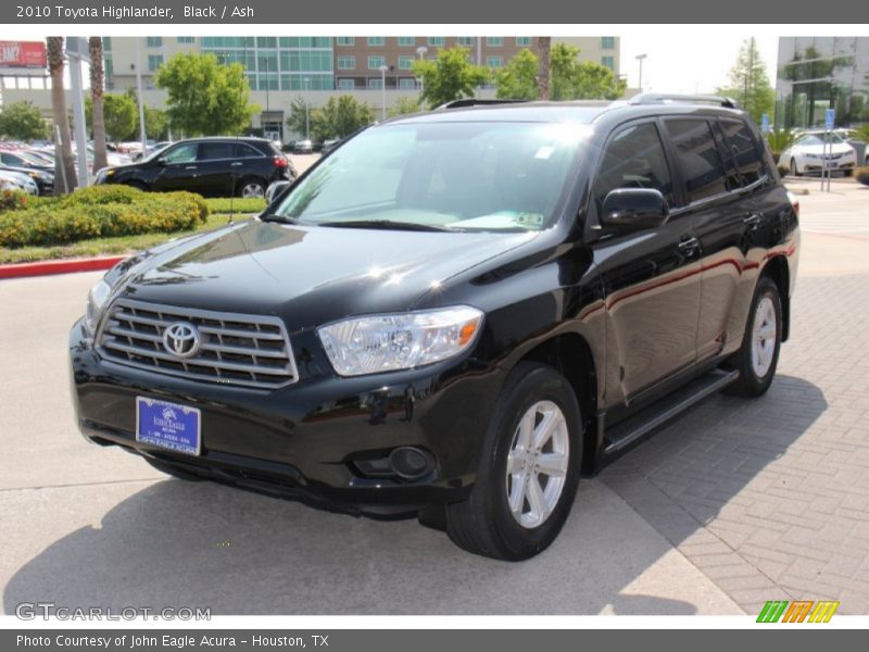 Black / Ash 2010 Toyota Highlander