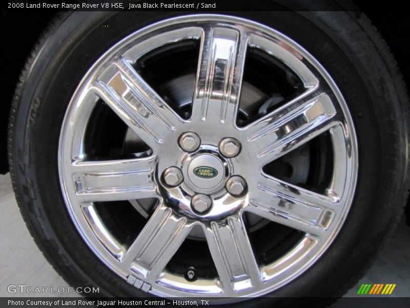 Java Black Pearlescent / Sand 2008 Land Rover Range Rover V8 HSE