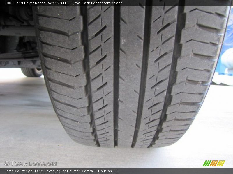 Java Black Pearlescent / Sand 2008 Land Rover Range Rover V8 HSE