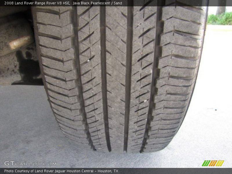 Java Black Pearlescent / Sand 2008 Land Rover Range Rover V8 HSE