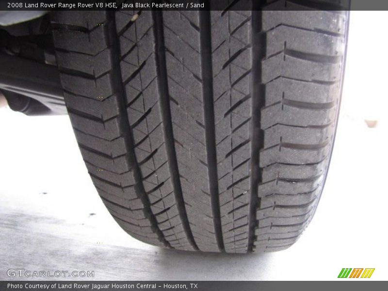 Java Black Pearlescent / Sand 2008 Land Rover Range Rover V8 HSE