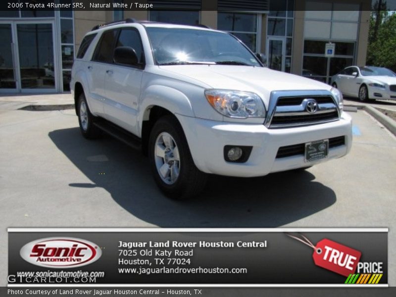 Natural White / Taupe 2006 Toyota 4Runner SR5