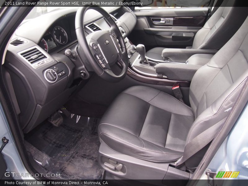Ebony/Ebony Interior - 2011 Range Rover Sport HSE 