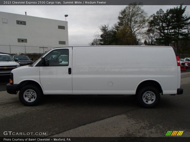 Summit White / Medium Pewter 2013 Chevrolet Express 2500 Cargo Van
