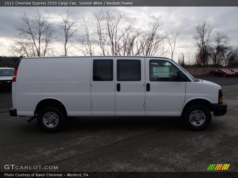 Summit White / Medium Pewter 2013 Chevrolet Express 2500 Cargo Van