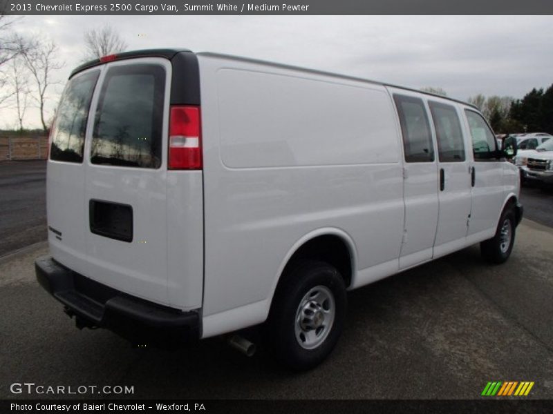 Summit White / Medium Pewter 2013 Chevrolet Express 2500 Cargo Van