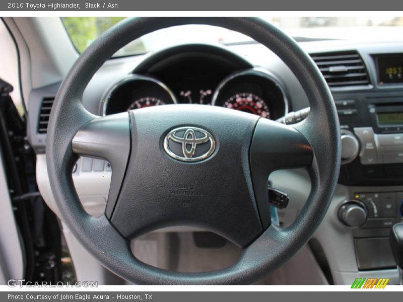 Black / Ash 2010 Toyota Highlander