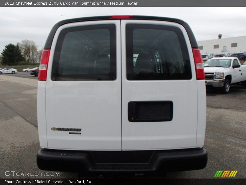Summit White / Medium Pewter 2013 Chevrolet Express 2500 Cargo Van