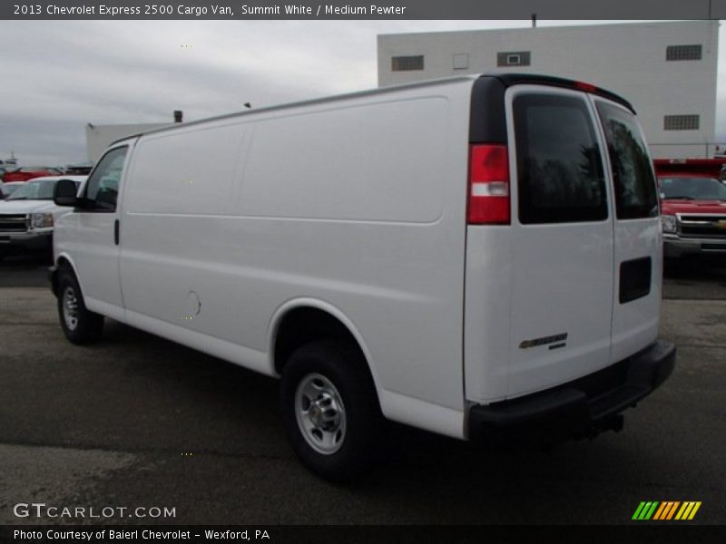 Summit White / Medium Pewter 2013 Chevrolet Express 2500 Cargo Van
