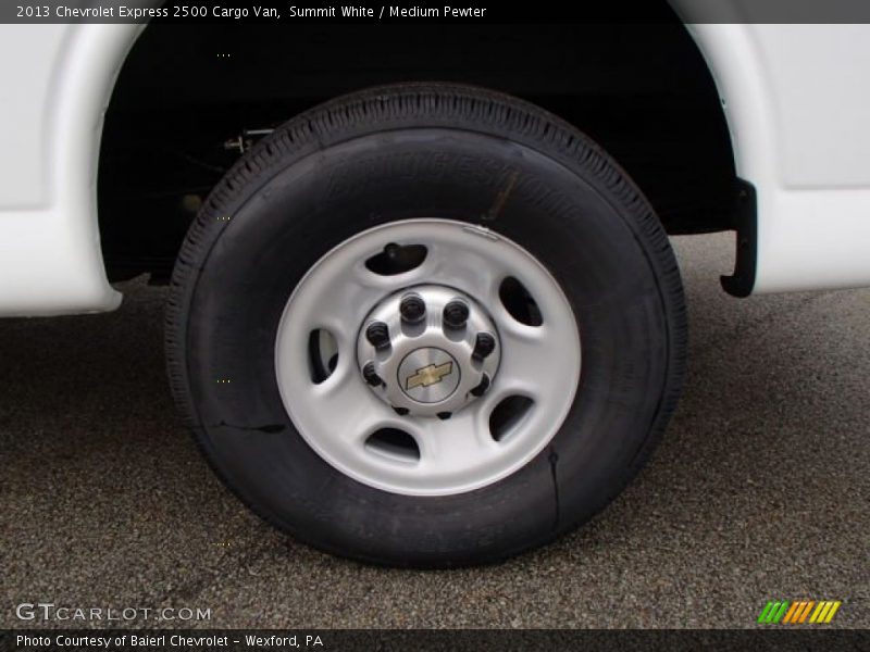Summit White / Medium Pewter 2013 Chevrolet Express 2500 Cargo Van