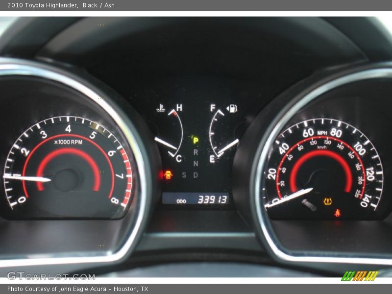 Black / Ash 2010 Toyota Highlander