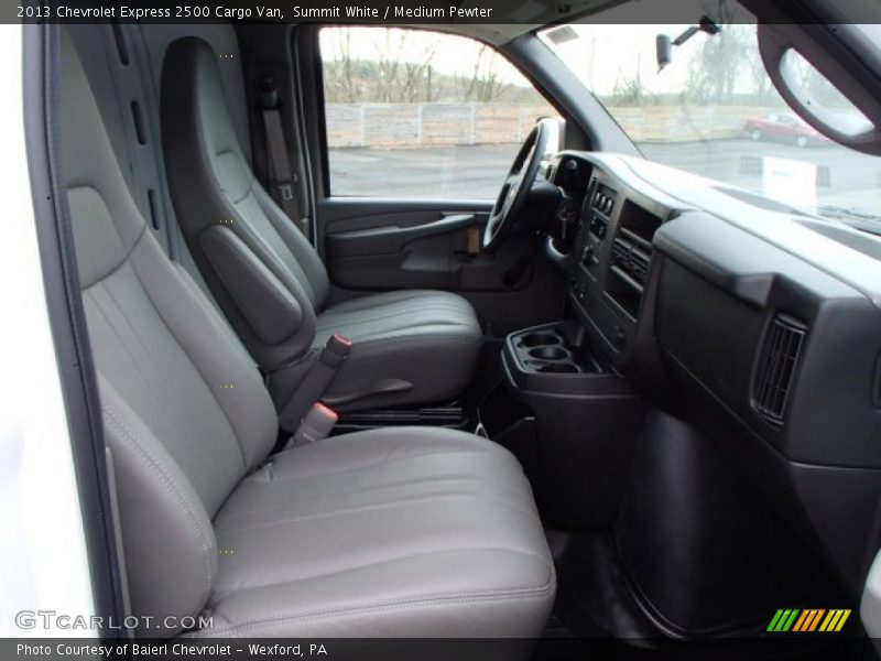 Summit White / Medium Pewter 2013 Chevrolet Express 2500 Cargo Van