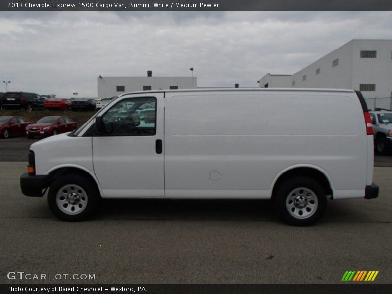 Summit White / Medium Pewter 2013 Chevrolet Express 1500 Cargo Van