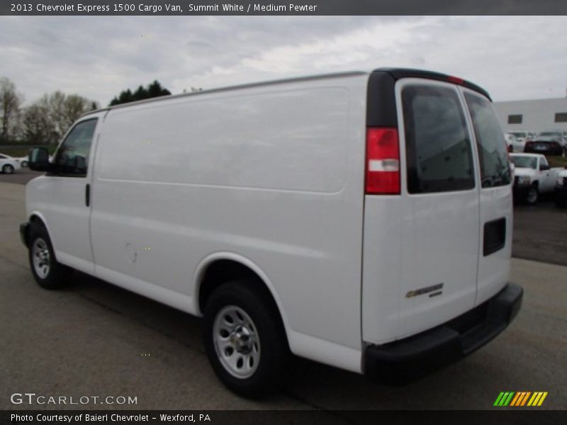 Summit White / Medium Pewter 2013 Chevrolet Express 1500 Cargo Van
