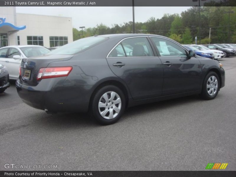 Magnetic Gray Metallic / Ash 2011 Toyota Camry LE