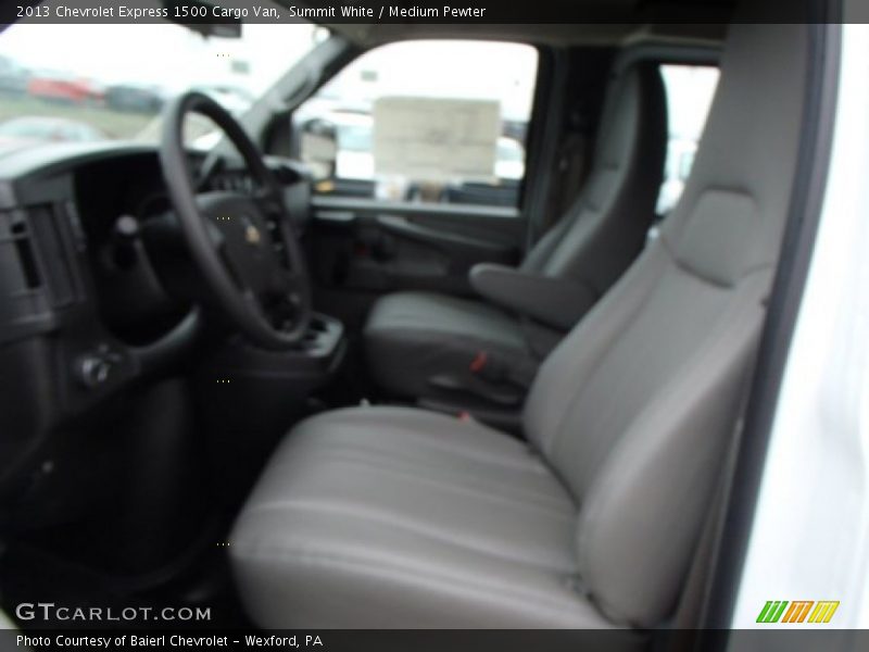 Summit White / Medium Pewter 2013 Chevrolet Express 1500 Cargo Van