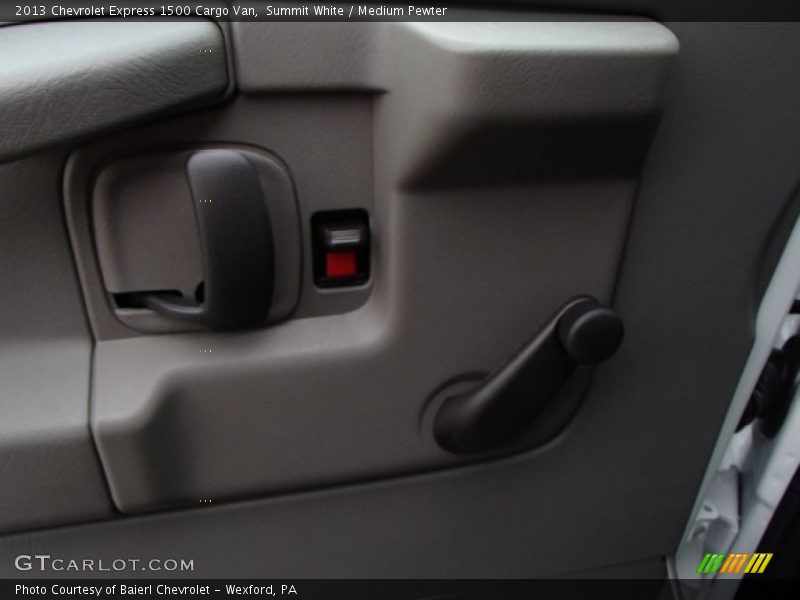 Summit White / Medium Pewter 2013 Chevrolet Express 1500 Cargo Van