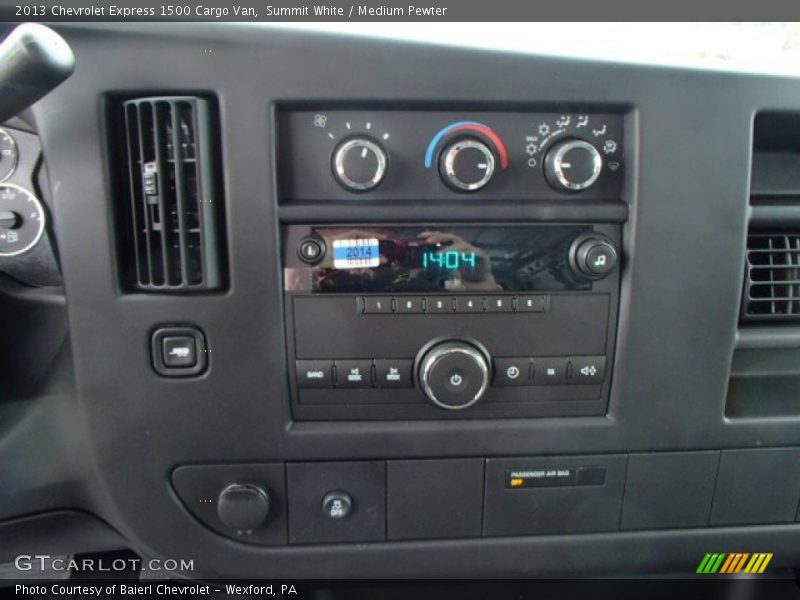 Summit White / Medium Pewter 2013 Chevrolet Express 1500 Cargo Van