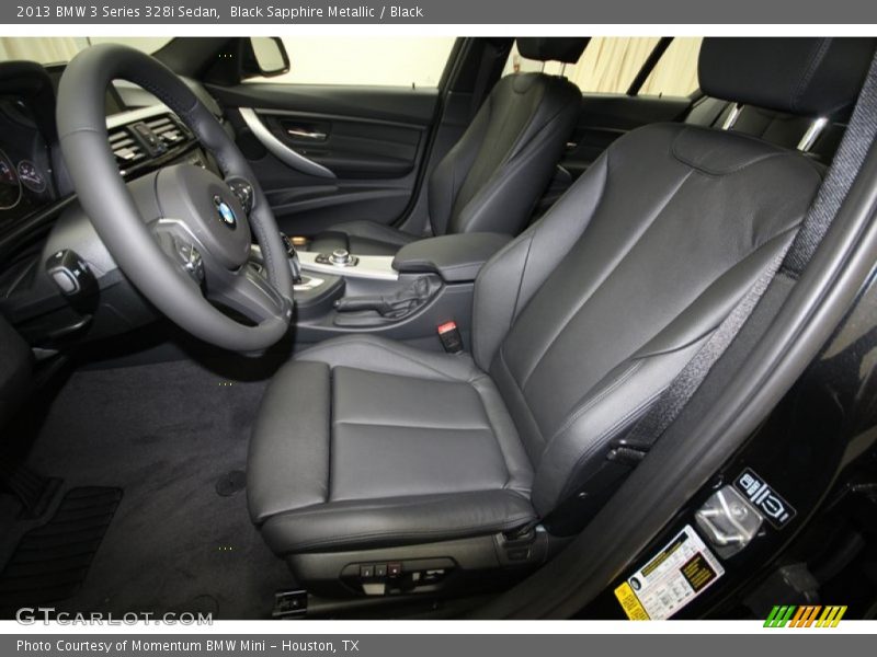  2013 3 Series 328i Sedan Black Interior