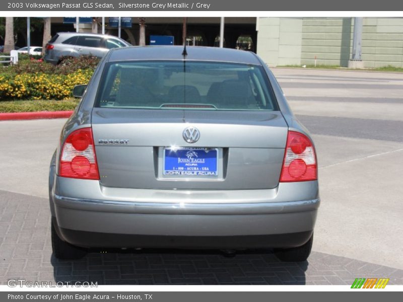 Silverstone Grey Metallic / Grey 2003 Volkswagen Passat GLS Sedan