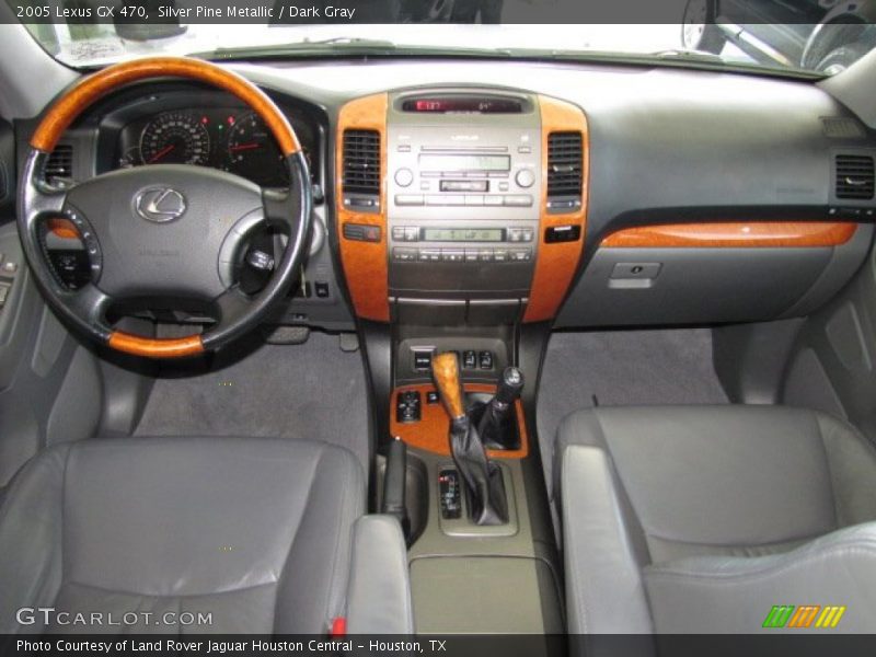 Silver Pine Metallic / Dark Gray 2005 Lexus GX 470