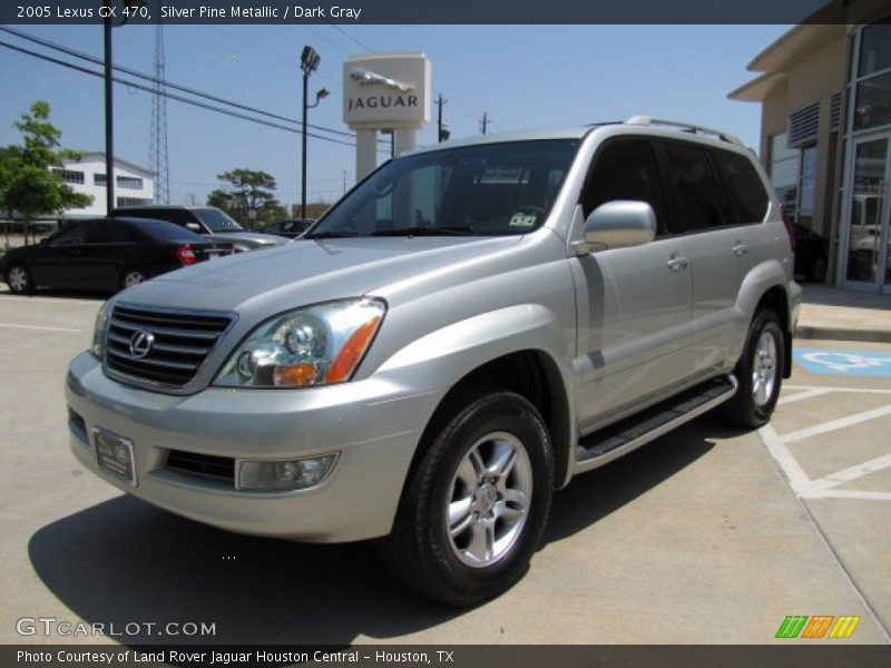 Silver Pine Metallic / Dark Gray 2005 Lexus GX 470