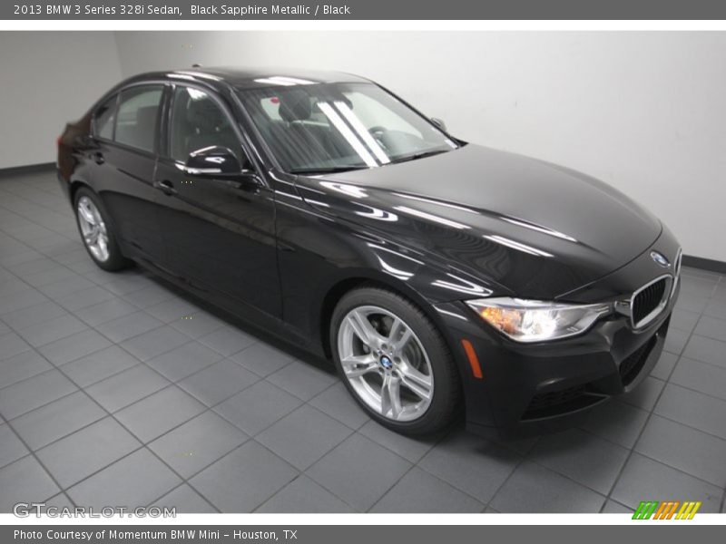 Black Sapphire Metallic / Black 2013 BMW 3 Series 328i Sedan