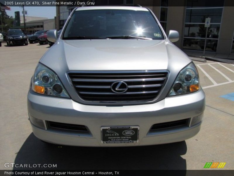 Silver Pine Metallic / Dark Gray 2005 Lexus GX 470