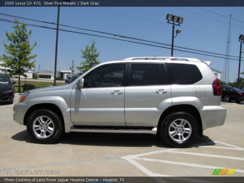 Silver Pine Metallic / Dark Gray 2005 Lexus GX 470