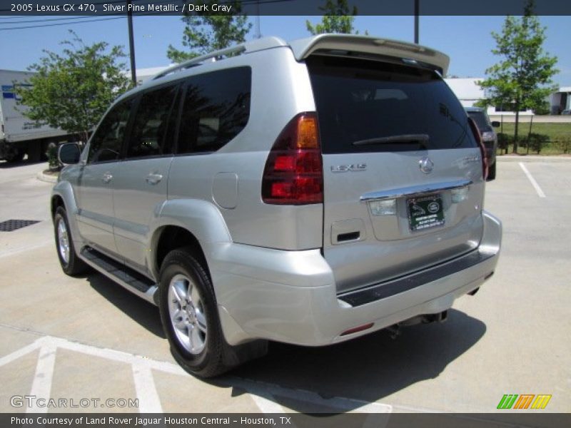 Silver Pine Metallic / Dark Gray 2005 Lexus GX 470