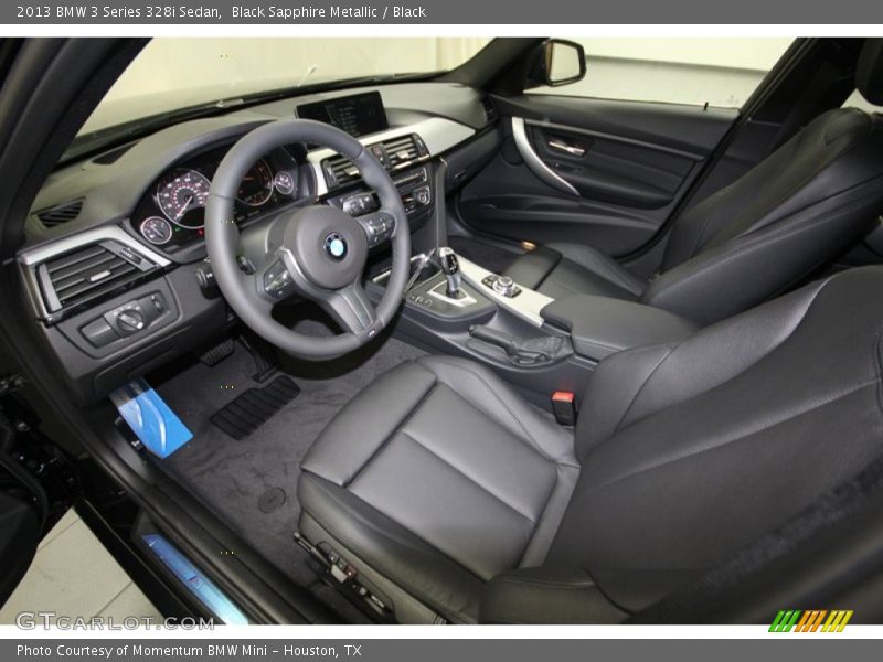 Black Sapphire Metallic / Black 2013 BMW 3 Series 328i Sedan
