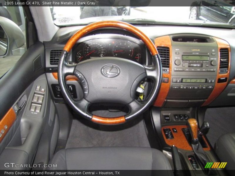 Silver Pine Metallic / Dark Gray 2005 Lexus GX 470