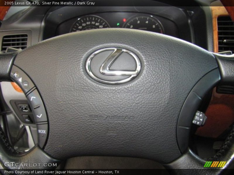 Silver Pine Metallic / Dark Gray 2005 Lexus GX 470