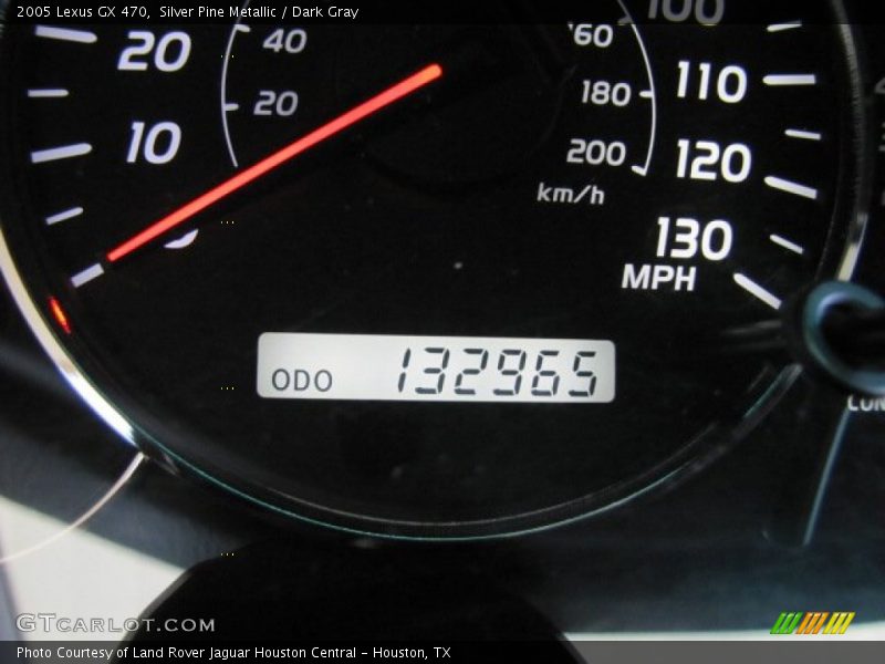 Silver Pine Metallic / Dark Gray 2005 Lexus GX 470
