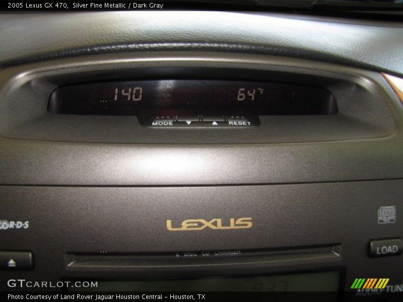 Silver Pine Metallic / Dark Gray 2005 Lexus GX 470