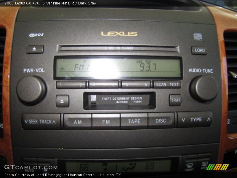 Silver Pine Metallic / Dark Gray 2005 Lexus GX 470