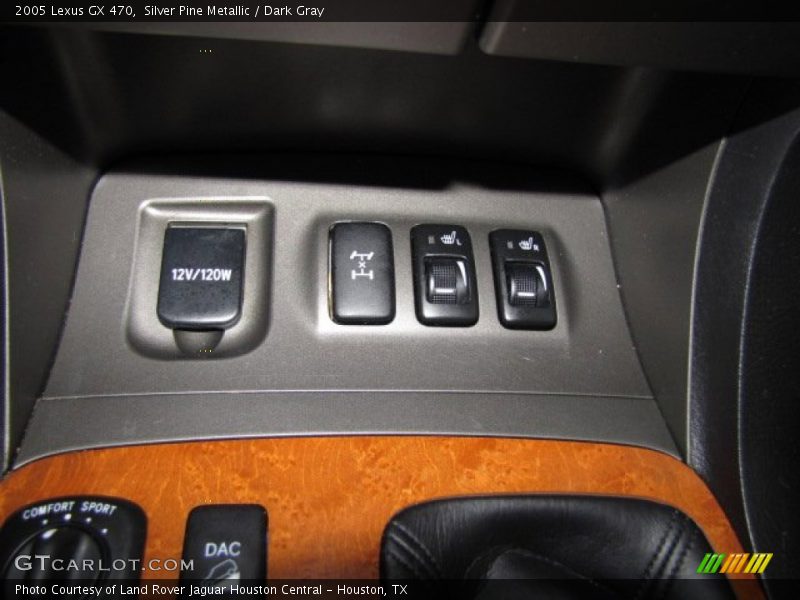 Silver Pine Metallic / Dark Gray 2005 Lexus GX 470