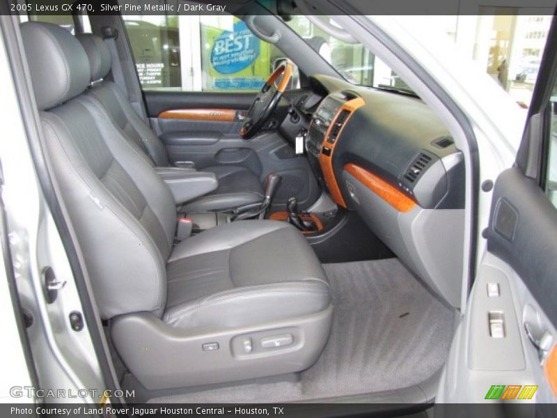 Silver Pine Metallic / Dark Gray 2005 Lexus GX 470