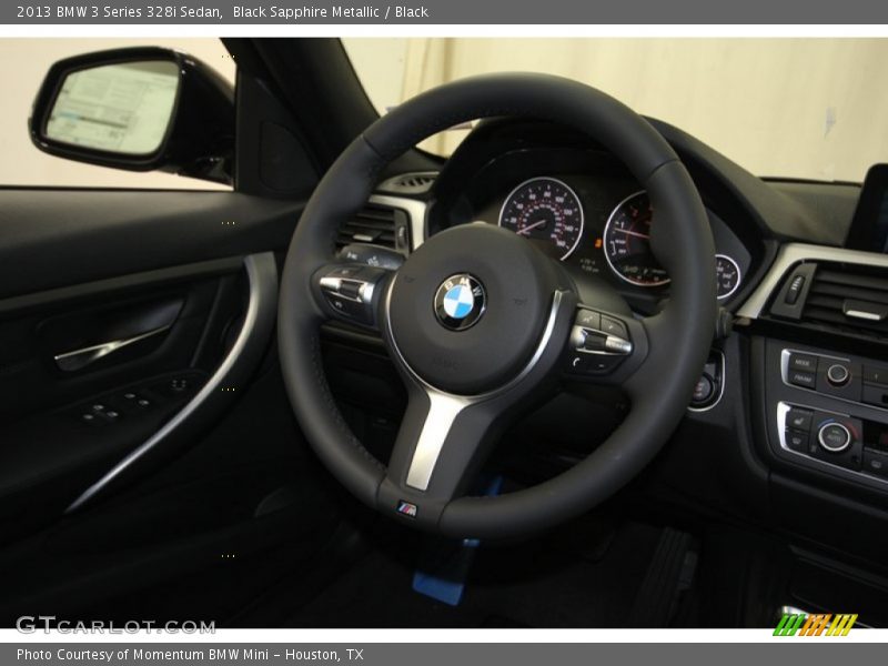 Black Sapphire Metallic / Black 2013 BMW 3 Series 328i Sedan