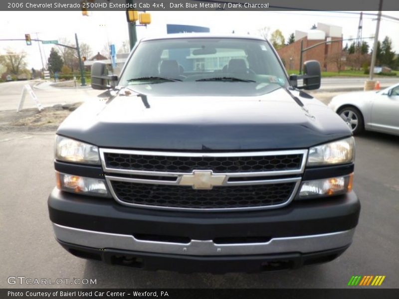 Dark Blue Metallic / Dark Charcoal 2006 Chevrolet Silverado 2500HD Extended Cab 4x4