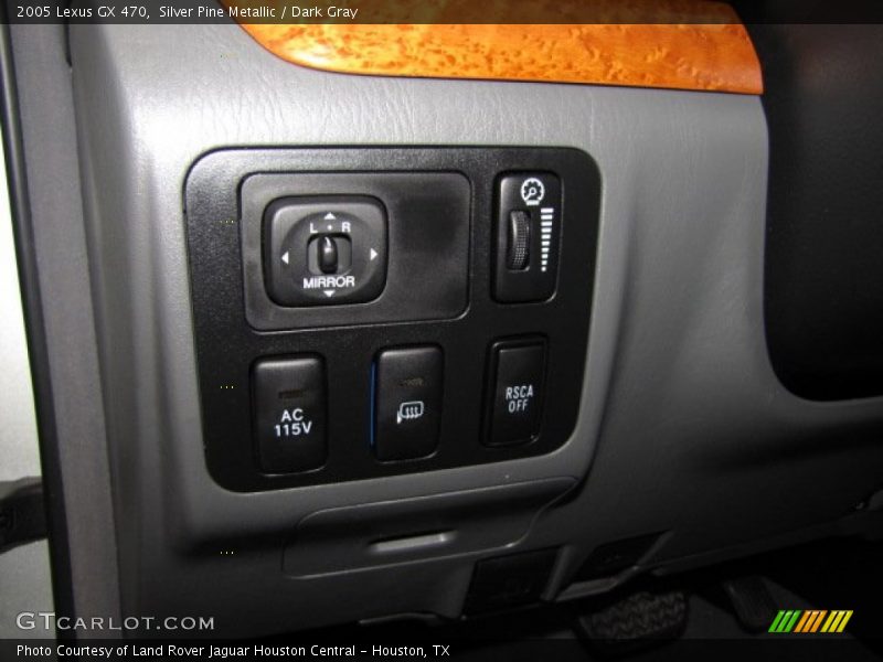 Silver Pine Metallic / Dark Gray 2005 Lexus GX 470