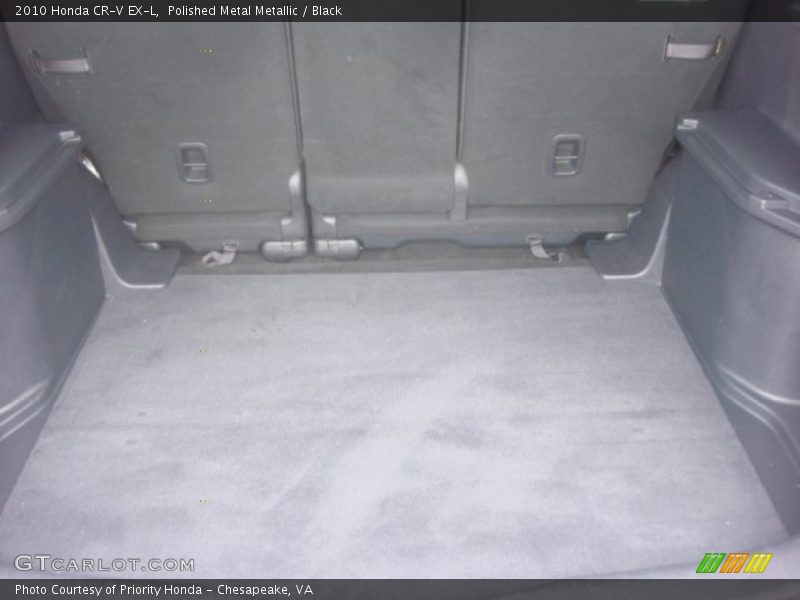Polished Metal Metallic / Black 2010 Honda CR-V EX-L