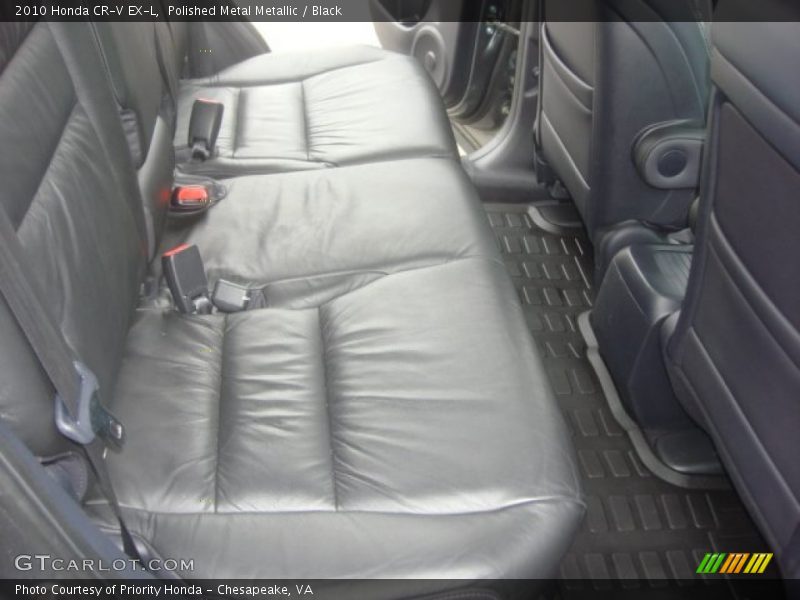 Polished Metal Metallic / Black 2010 Honda CR-V EX-L