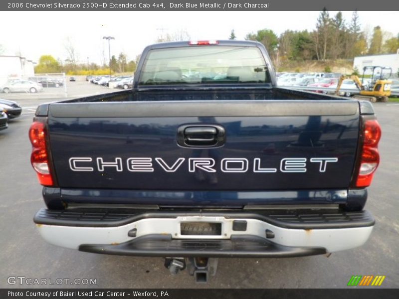 Dark Blue Metallic / Dark Charcoal 2006 Chevrolet Silverado 2500HD Extended Cab 4x4
