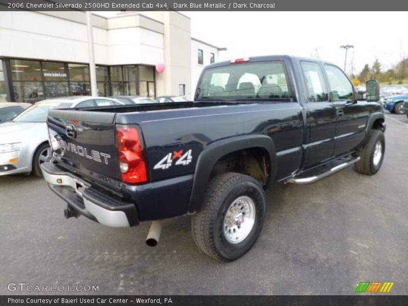 Dark Blue Metallic / Dark Charcoal 2006 Chevrolet Silverado 2500HD Extended Cab 4x4