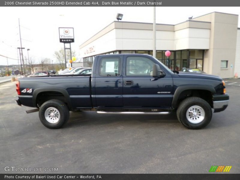 Dark Blue Metallic / Dark Charcoal 2006 Chevrolet Silverado 2500HD Extended Cab 4x4