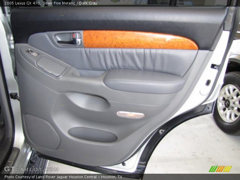 Silver Pine Metallic / Dark Gray 2005 Lexus GX 470