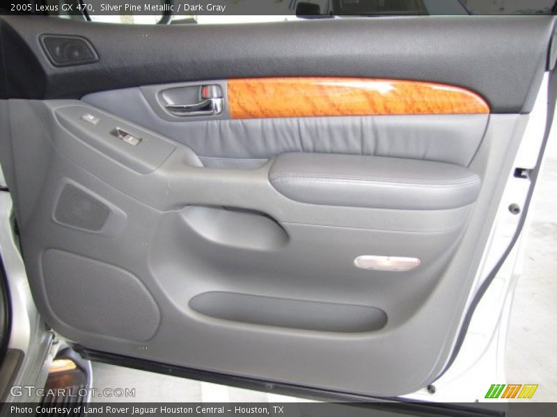 Silver Pine Metallic / Dark Gray 2005 Lexus GX 470