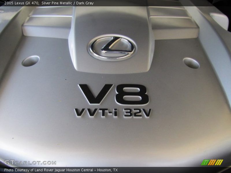 Silver Pine Metallic / Dark Gray 2005 Lexus GX 470